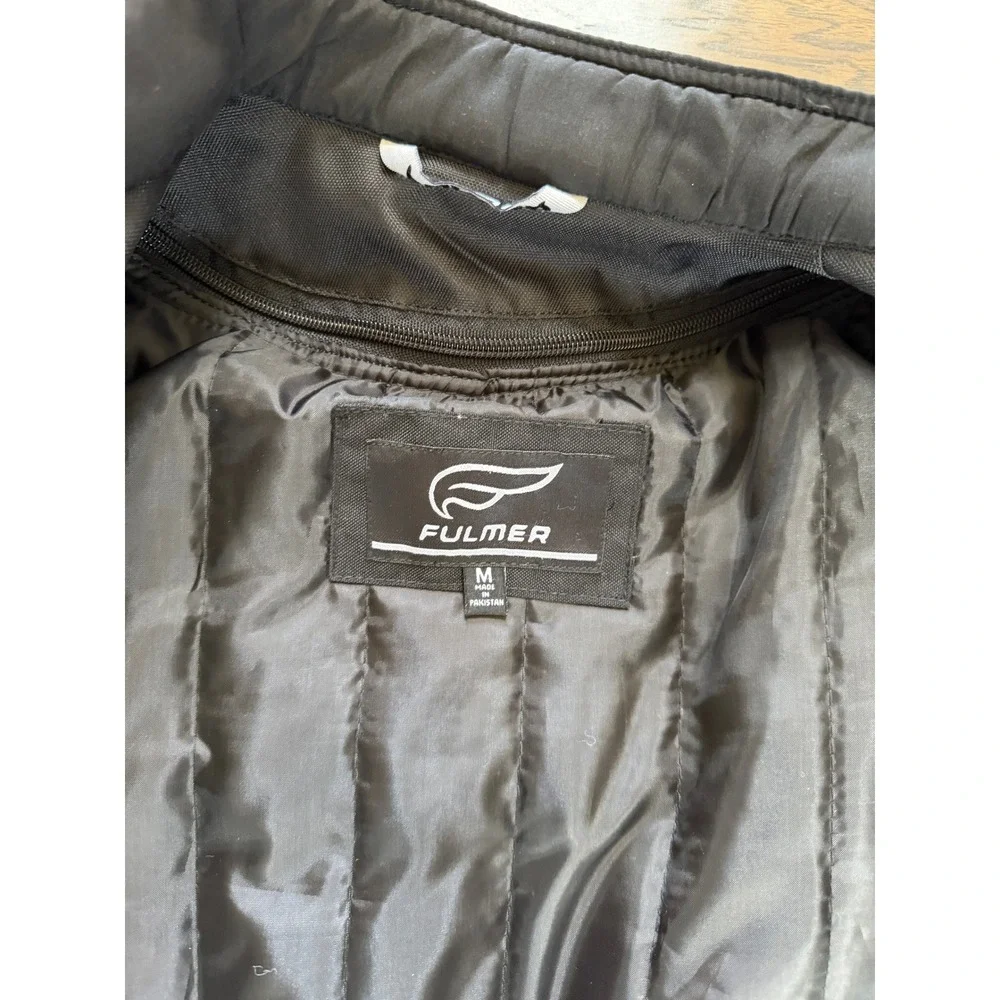 Fulmer Motorcycle Jacket‎ with Leather Accents